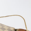 LOUIS VUITTON Damier Azur Mini Pochette Accessoires Pouch N63005 LV Auth 179688-8