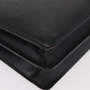 LOUIS VUITTON Epi Angian Shoulder Bag 2way Black M52112 LV Auth 179695-10