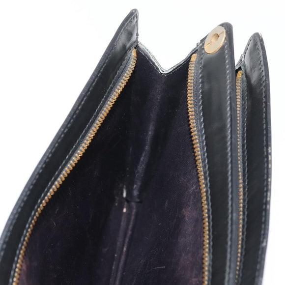 LOUIS VUITTON Epi Angian Shoulder Bag 2way Black M52112 LV Auth 179695