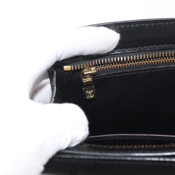 LOUIS VUITTON Epi Angian Shoulder Bag 2way Black M52112 LV Auth 179695