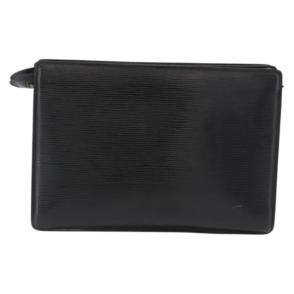 LOUIS VUITTON Epi Angian Shoulder Bag 2way Black M52112 LV Auth 179695