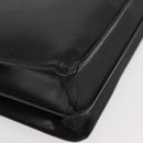LOUIS VUITTON Epi Angian Shoulder Bag 2way Black M52112 LV Auth 179695-8