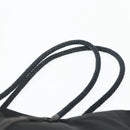 PRADA Hand Bag Nylon Black Silver Auth 179699A-8