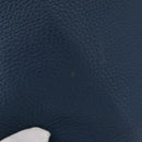 FENDI Celeria Anna Umhängetasche Leder 2way Marine Silber Auth 179700A-4
