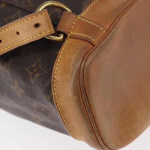 LOUIS VUITTON Monogram Montsouris MM Backpack M51136 LV Auth 179701
