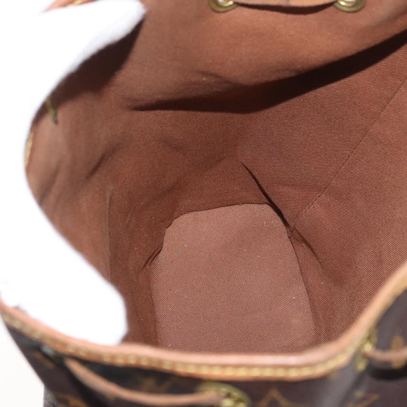 LOUIS VUITTON Monogram Montsouris MM Backpack M51136 LV Auth 179701