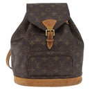 LOUIS VUITTON Monogram Montsouris MM Backpack M51136 LV Auth 179701-13