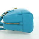 LOEWE Amazona 23 Handtas Leer 2-weg Lichtblauw Goud Auth 179711V-3