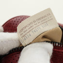 BOTTEGA VENETA INTRECCIATO Shoulder Bag Leather Bordeaux 154554 Auth 179712V-12