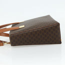 CELINE Macadam Canvas Hand Bag PVC Leather 2way Brown Gold Auth 179713A-3