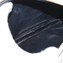 PRADA Hand Bag Leather 2way White Gold Auth 179715A-23