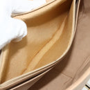 CHANEL Matelasse Chain Shoulder Bag Lamb Skin Beige Gold CC Auth 179717A-20