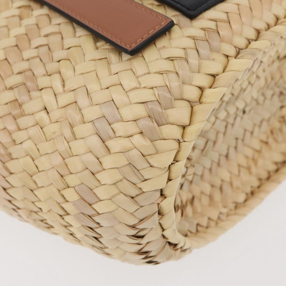 LOEWE Small Basket My Neighbor Totoro Makkuro Kurosuke Raffia Auth 179718SM