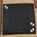 LOEWE Small Basket My Neighbor Totoro Makkuro Kurosuke Raffia Auth 179718SM-17