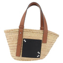LOEWE Small Basket My Neighbor Totoro Makkuro Kurosuke Raffia Auth 179718SM-13