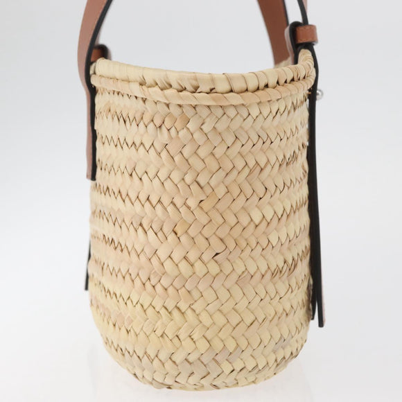 LOEWE Small Basket My Neighbor Totoro Makkuro Kurosuke Raffia Auth 179718SM