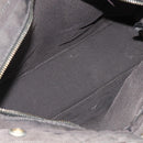 HERMES Her Line Tote PM Tote Bag Canvas Gray Silver Auth 179728A-15