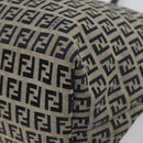FENDI Zucchino Canvas Tote Bag Navy Auth 179732V-10