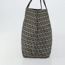 FENDI Zucchino Canvas Tote Bag Navy Auth 179732V-4