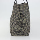 FENDI Zucchino Canvas Tote Bag Navy Auth 179732V-5