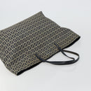 FENDI Zucchino Canvas Tote Bag Navy Auth 179732V-6