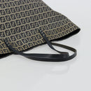 FENDI Zucchino Canvas Tote Bag Navy Auth 179732V-7