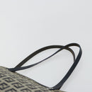 FENDI Zucchino Canvas Tote Bag Navy Auth 179732V-8