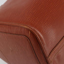 LOUIS VUITTON Epi Speedy 35 Handtas Bruin Kenya M42993 LV Auth 179737A-16