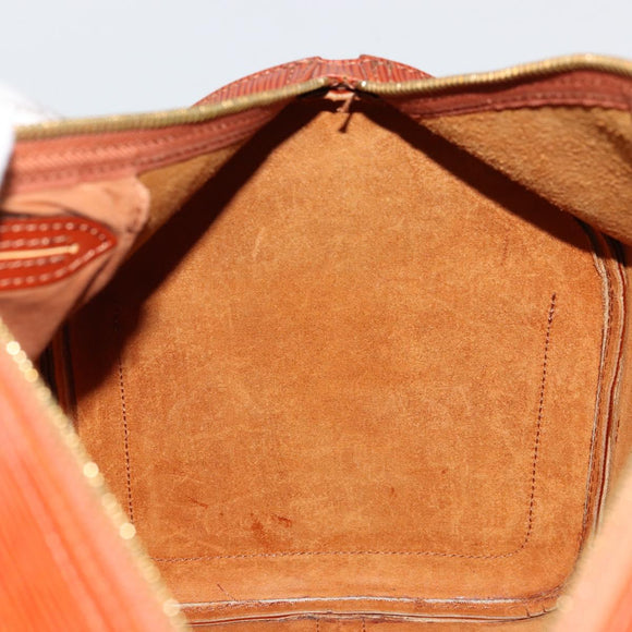 LOUIS VUITTON Epi Speedy 35 Handtas Bruin Kenya M42993 LV Auth 179737A