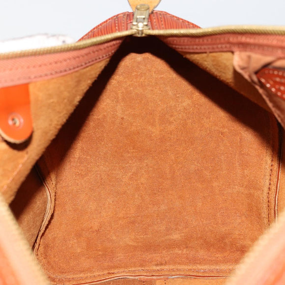 LOUIS VUITTON Epi Speedy 35 Handtas Bruin Kenya M42993 LV Auth 179737A