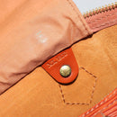 LOUIS VUITTON Epi Speedy 35 Handtas Bruin Kenya M42993 LV Auth 179737A-12