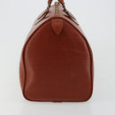LOUIS VUITTON Epi Speedy 35 Handtas Bruin Kenya M42993 LV Auth 179737A-3