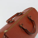 LOUIS VUITTON Epi Speedy 35 Handtas Bruin Kenya M42993 LV Auth 179737A-6