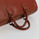 LOUIS VUITTON Epi Speedy 35 Handtas Bruin Kenya M42993 LV Auth 179737A-7