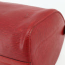 LOUIS VUITTON Epi Speedy 30 Hand Bag Castilian Red M43007 LV Auth 179738A-12