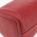 LOUIS VUITTON Epi Speedy 30 Hand Bag Castilian Red M43007 LV Auth 179738A-13
