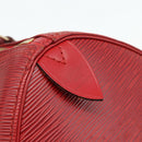LOUIS VUITTON Epi Speedy 30 Hand Bag Castilian Red M43007 LV Auth 179738A-14