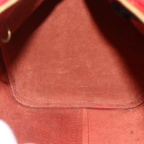 LOUIS VUITTON Epi Speedy 30 Hand Bag Castilian Red M43007 LV Auth 179738A