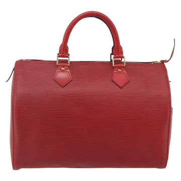 LOUIS VUITTON Epi Speedy 30 Hand Bag Castilian Red M43007 LV Auth 179738A - 0