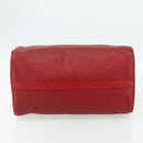 LOUIS VUITTON Epi Speedy 30 Hand Bag Castilian Red M43007 LV Auth 179738A-9