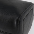 LOUIS VUITTON Epi Keepall 45 Boston Bag Black M42972 LV Auth 179739A-13