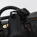 LOUIS VUITTON Epi Keepall 45 Boston Bag Black M42972 LV Auth 179739A-14