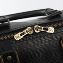 LOUIS VUITTON Epi Keepall 45 Boston Bag Black M42972 LV Auth 179739A-15