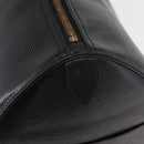 LOUIS VUITTON Epi Keepall 45 Boston Bag Black M42972 LV Auth 179739A-16