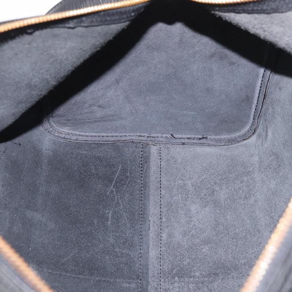 LOUIS VUITTON Epi Keepall 45 Boston Bag Black M42972 LV Auth 179739A
