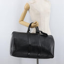 LOUIS VUITTON Epi Keepall 45 Boston Bag Black M42972 LV Auth 179739A-21