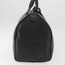 LOUIS VUITTON Epi Keepall 45 Boston Bag Black M42972 LV Auth 179739A-5