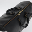 LOUIS VUITTON Epi Keepall 45 Boston Bag Black M42972 LV Auth 179739A-6