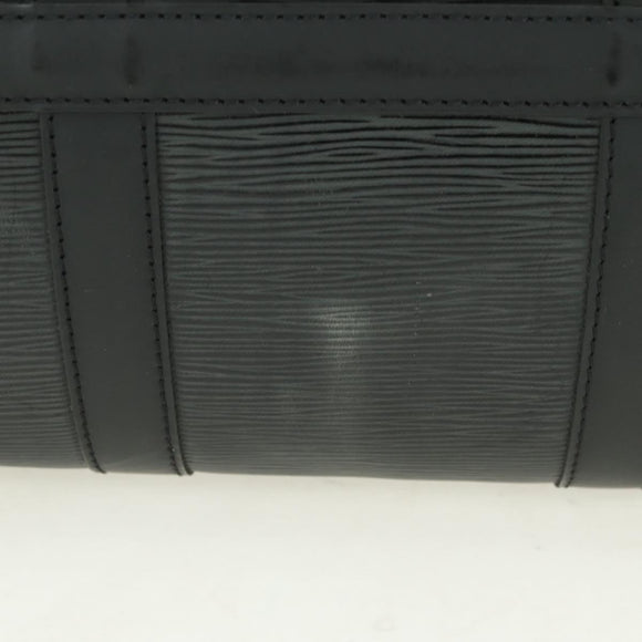 LOUIS VUITTON Epi Keepall 45 Boston Tas Zwart M42972 LV Auth 179740V