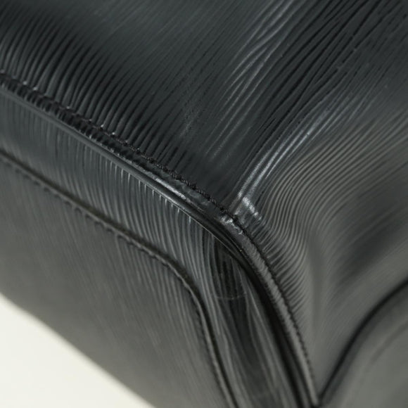 LOUIS VUITTON Epi Keepall 45 Boston Tas Zwart M42972 LV Auth 179740V